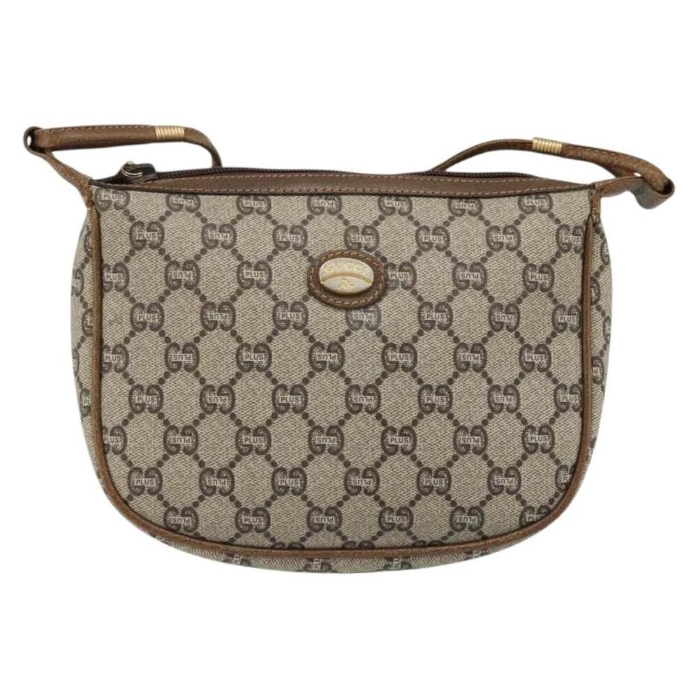 Gucci GG Plus Shoulder Bag Beige